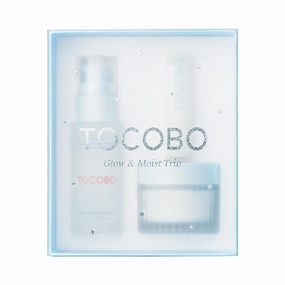 Glow & Moist Trio Set [Essence Cream Lip Balm]