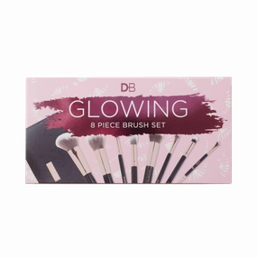 Glowing 8 Piece Brush Roll