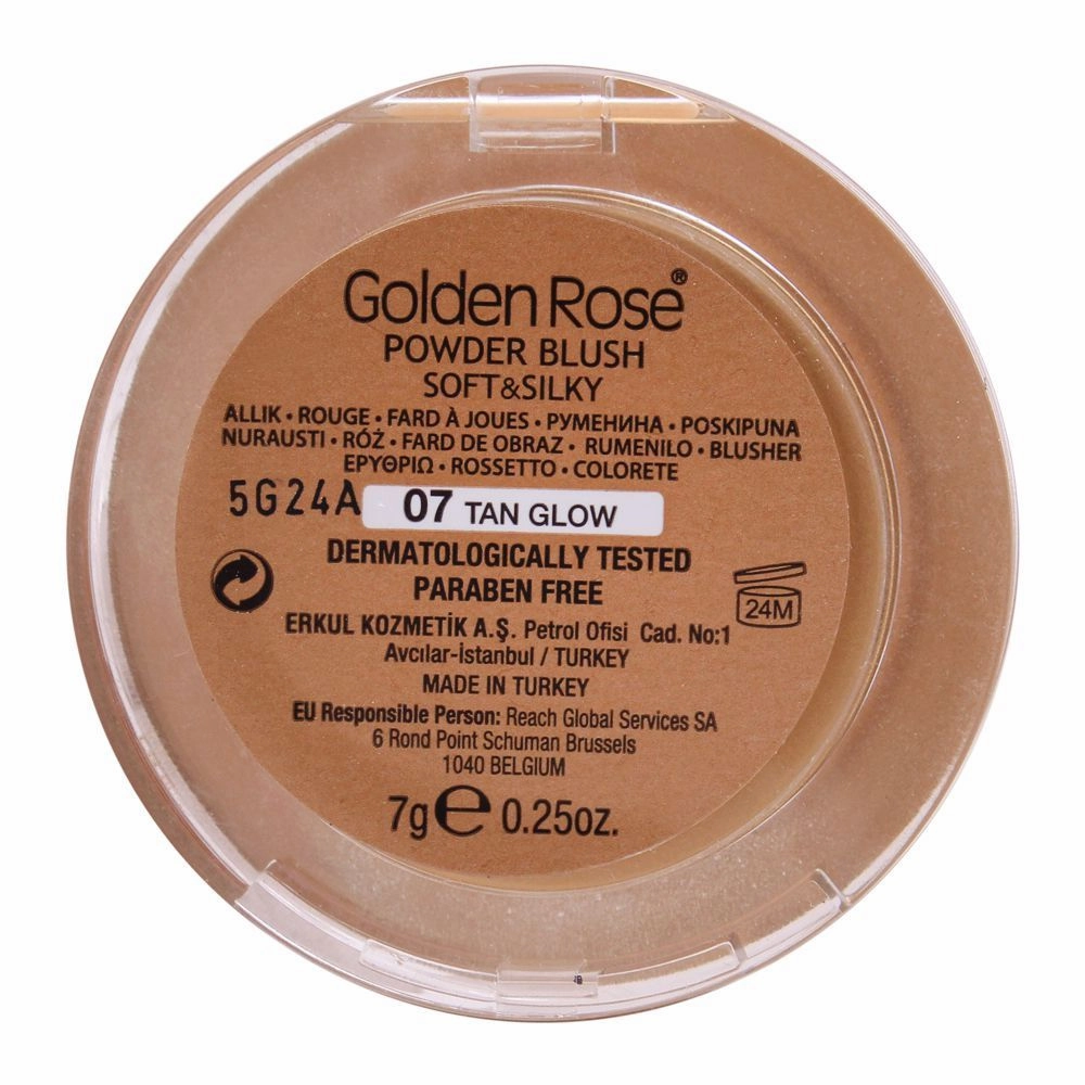 Golden Rose Powder Blush On 7