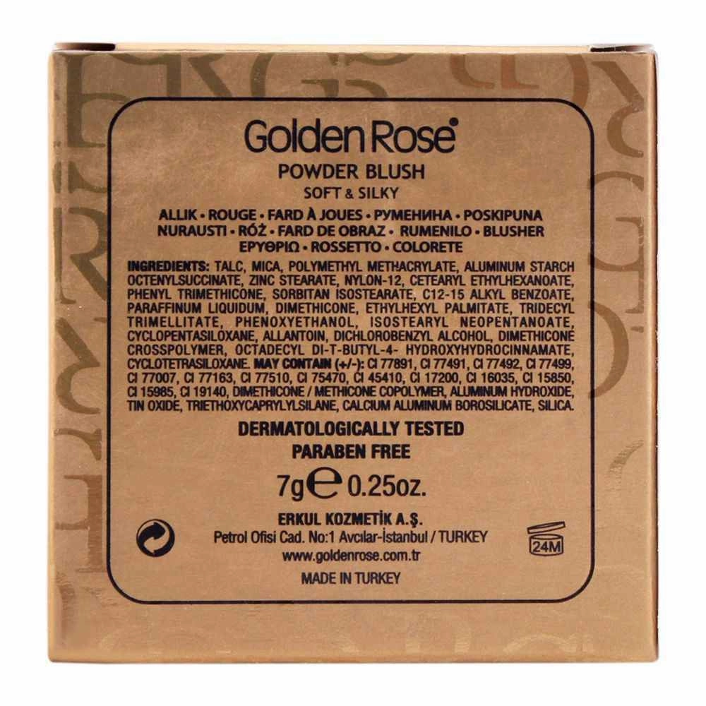 Golden Rose Powder Blush On 7