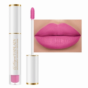 HANLADY Pink Lipstick Long Lasting Lipsticks for Women Pigmented Smudgeproof Transferproof Vegan Cruelty Free Lip Makeup, A43 Life in Pink