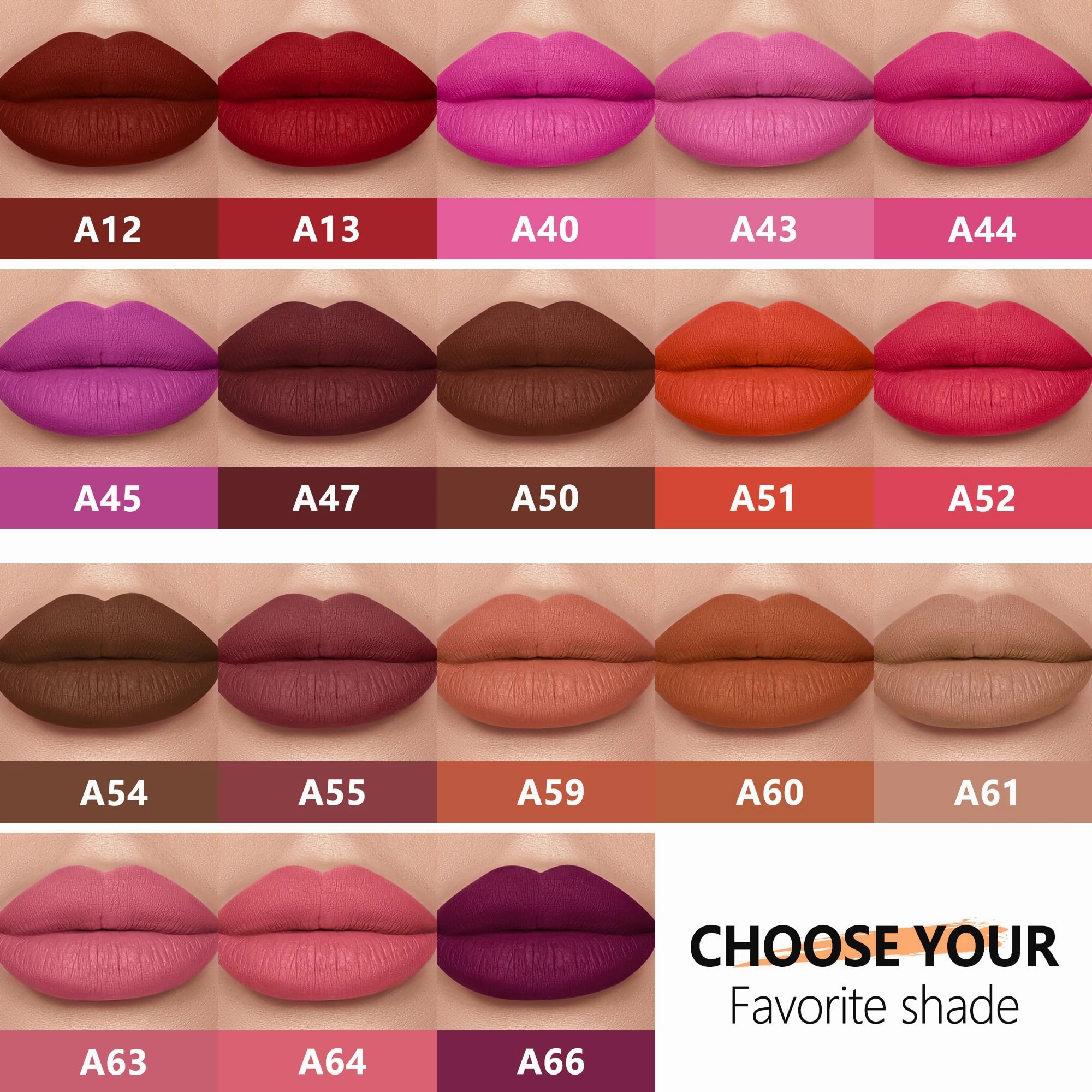 HANLADY Pink Lipstick Long Lasting Lipsticks for Women Pigmented Smudgeproof Transferproof Vegan Cruelty Free Lip Makeup, A43 Life in Pink