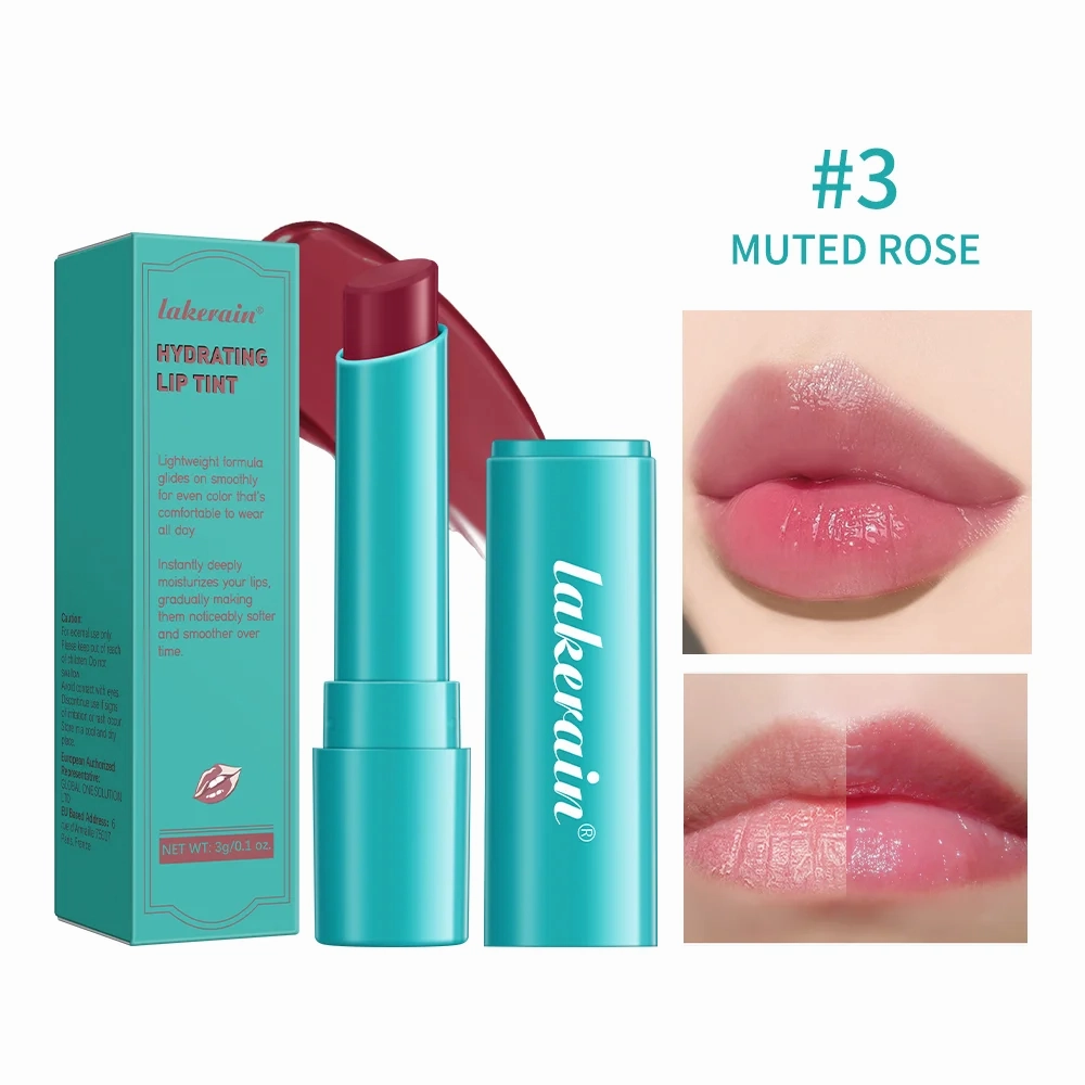 Hydrating Tinted Lip Balm – Long-Lasting Moisture Jelly-Like Tint with Natural Color Korean Lip Makeup