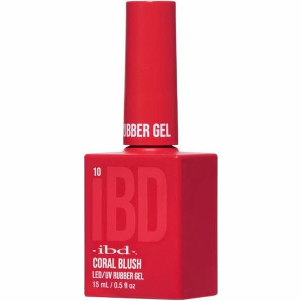 IBD Rubber Gel - Coral Blush / 0.5 oz.