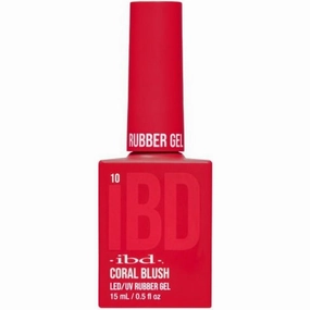IBD Rubber Gel - Coral Blush / 0.5 oz.