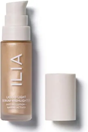 ILIA - Liquid Light Serum Highlighter | Cruelty-Free, Vegan, Clean Beauty (Nova (Soft Gold))