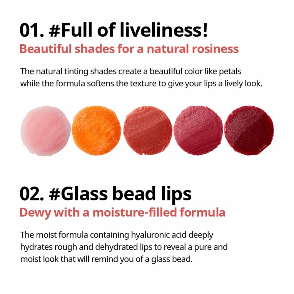 Innisfree Dewy Tint Lip Balm 3.2g - 5 Colors