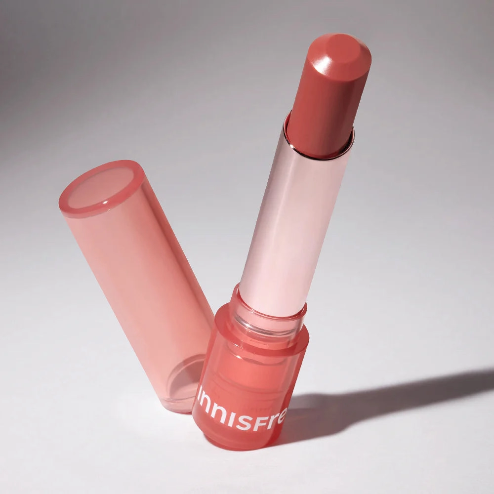 Innisfree Dewy Tint Lip Balm - Love Beige - Hydrating Nude Tint Lip Care