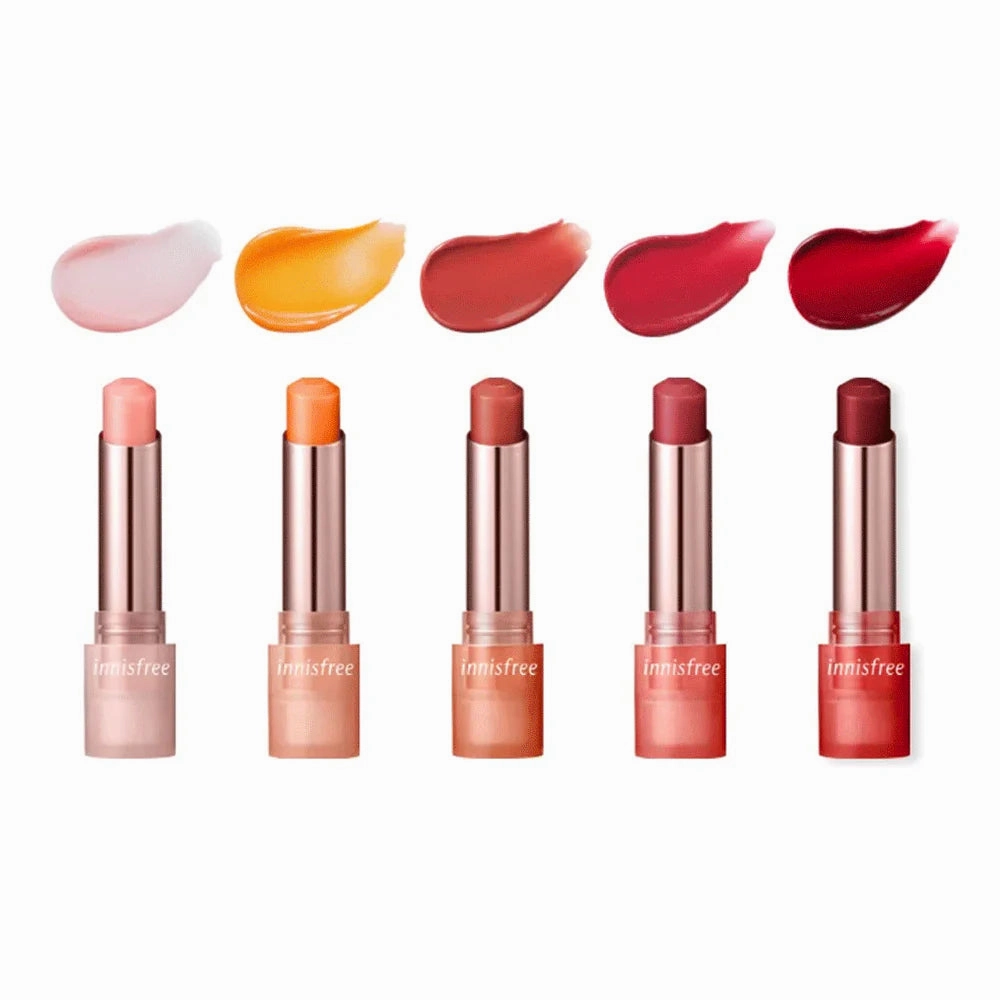 Innisfree Dewy Tint Lip Balm - Rose Brick - Hydrating Tinted Lip Care