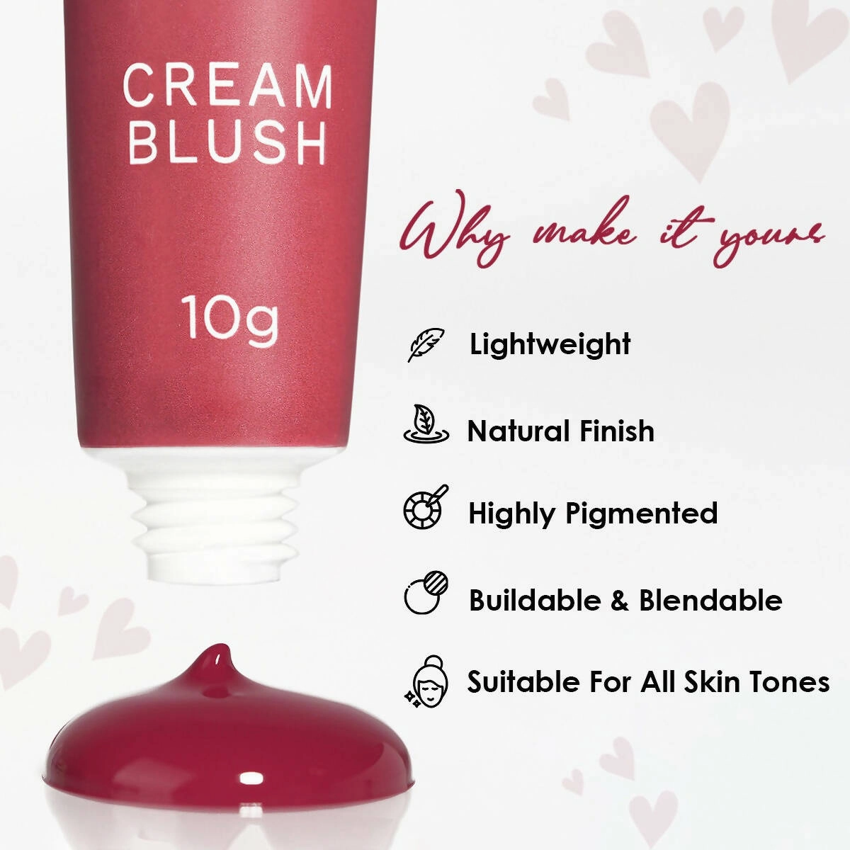 Insight Cosmetics Super Stay Cream Blush - Coral Jelly