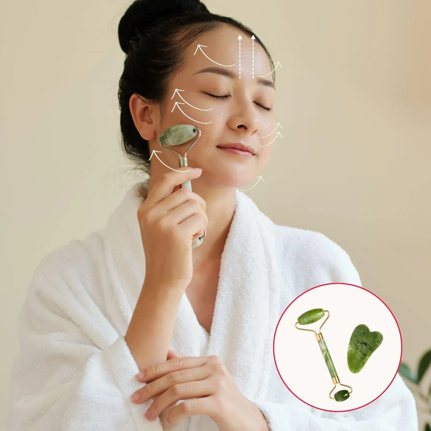 Jade Roller and Gua Sha