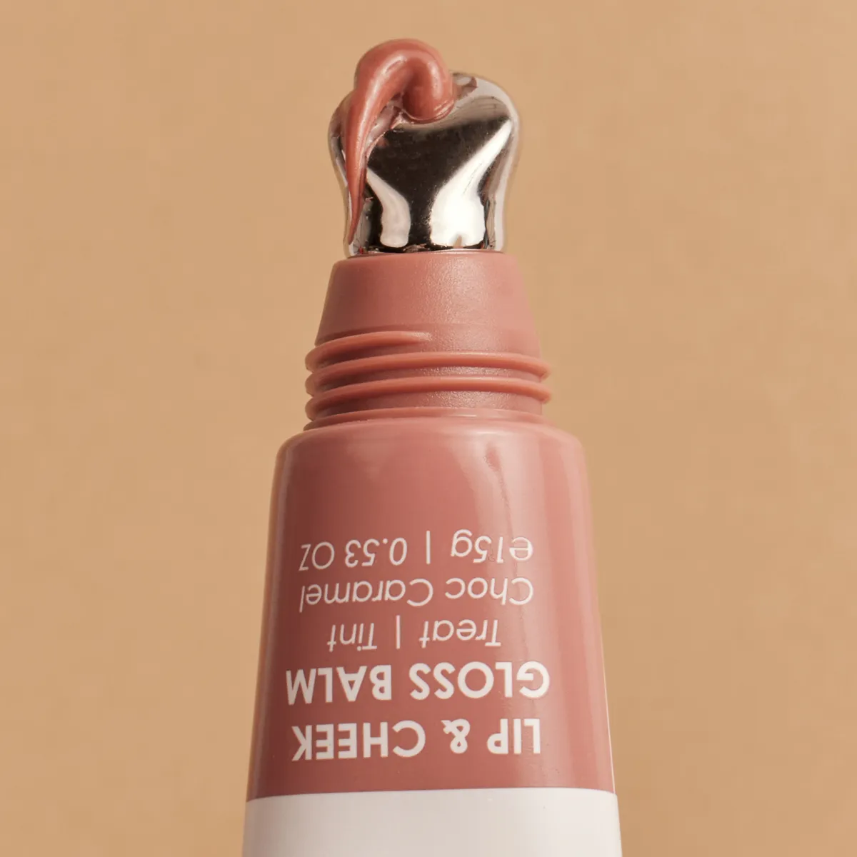 LIP & CHEEK GLOSS BALM - CHOC CARAMEL