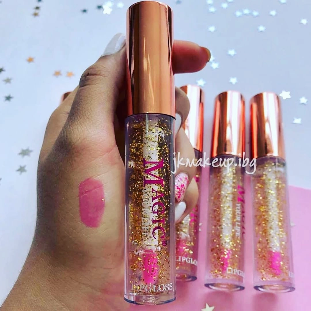 Lip Oil, Lipgloss Color Changing Budget-conscious Cost-effective Liquid Finish (Random 2 Color) Magic of Glossy Pack