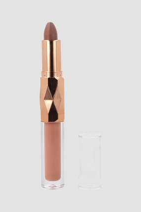 Lipstick mate con lipgloss