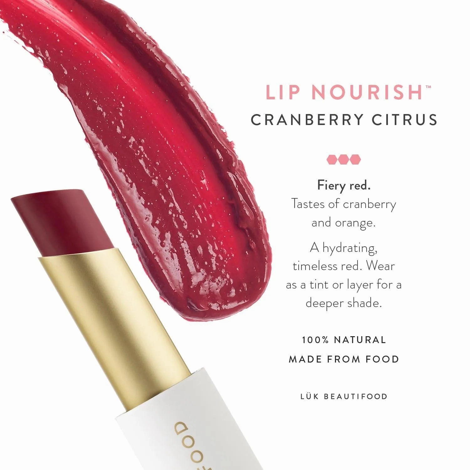 Luk Lip Nourish™ - Cranberry Citrus