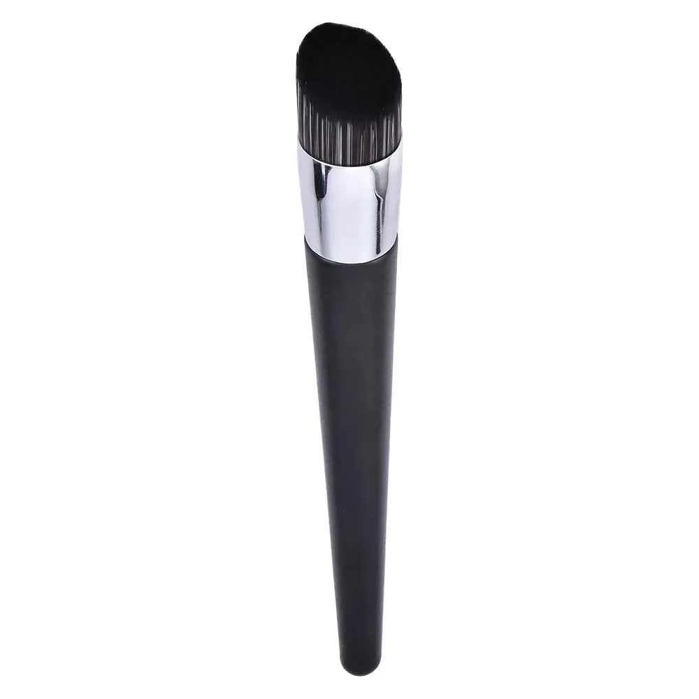 Luxury Champagne Makeup Brushes Flat Top Foundation Brush Large Face Brush Repair brush contour brush for Liquid Cream Powder