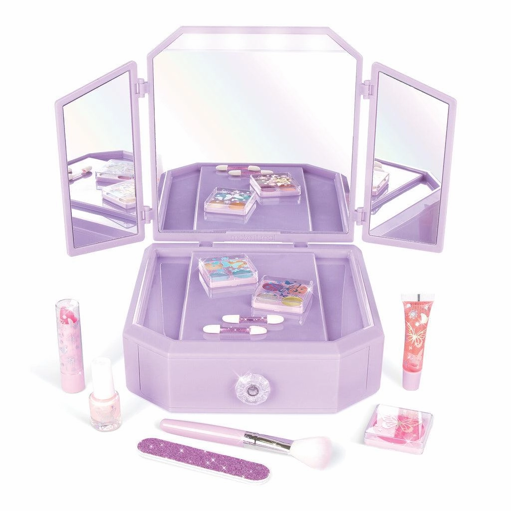 Make it Real Deluxe Light-up Vanity & Cosmetic Set