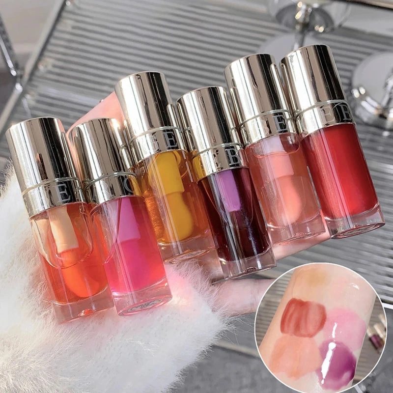 Moisturizing Lip Gloss Lipstick Balm – Tinted Lip Oil for Women | Cute, Affordable Makeup & Skincare for Soft, Beautiful Lips
