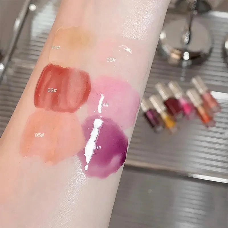 Moisturizing Lip Gloss Lipstick Balm – Tinted Lip Oil for Women | Cute, Affordable Makeup & Skincare for Soft, Beautiful Lips