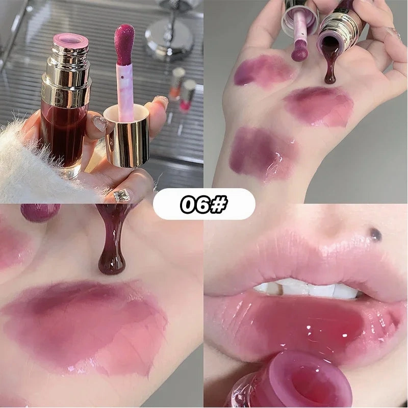 Moisturizing Lip Gloss Lipstick Balm – Tinted Lip Oil for Women | Cute, Affordable Makeup & Skincare for Soft, Beautiful Lips