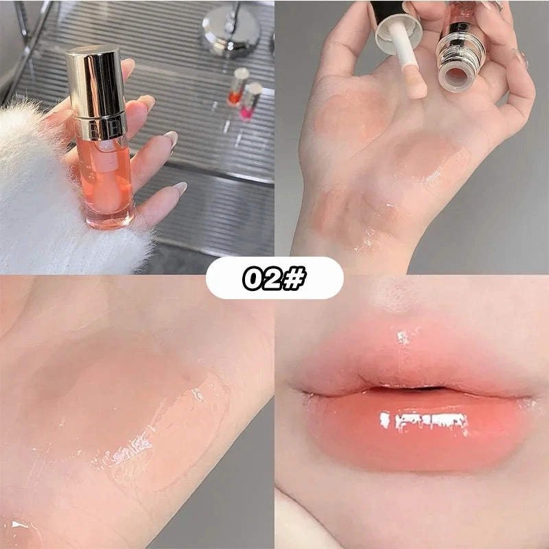 Moisturizing Lip Gloss Lipstick Balm – Tinted Lip Oil for Women | Cute, Affordable Makeup & Skincare for Soft, Beautiful Lips