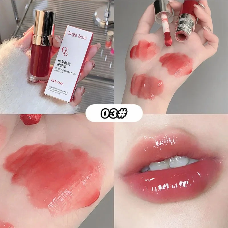 Moisturizing Lip Gloss Lipstick Balm – Tinted Lip Oil for Women | Cute, Affordable Makeup & Skincare for Soft, Beautiful Lips