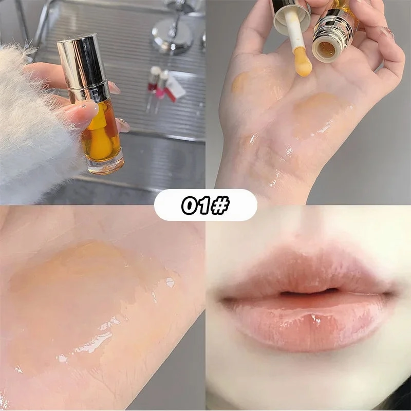 Moisturizing Lip Gloss Lipstick Balm – Tinted Lip Oil for Women | Cute, Affordable Makeup & Skincare for Soft, Beautiful Lips