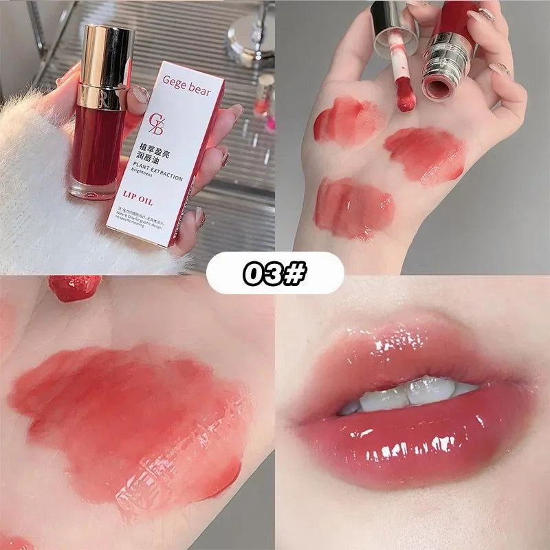 Moisturizing Lip Gloss Lipstick Balm – Tinted Lip Oil for Women | Cute, Affordable Makeup & Skincare for Soft, Beautiful Lips