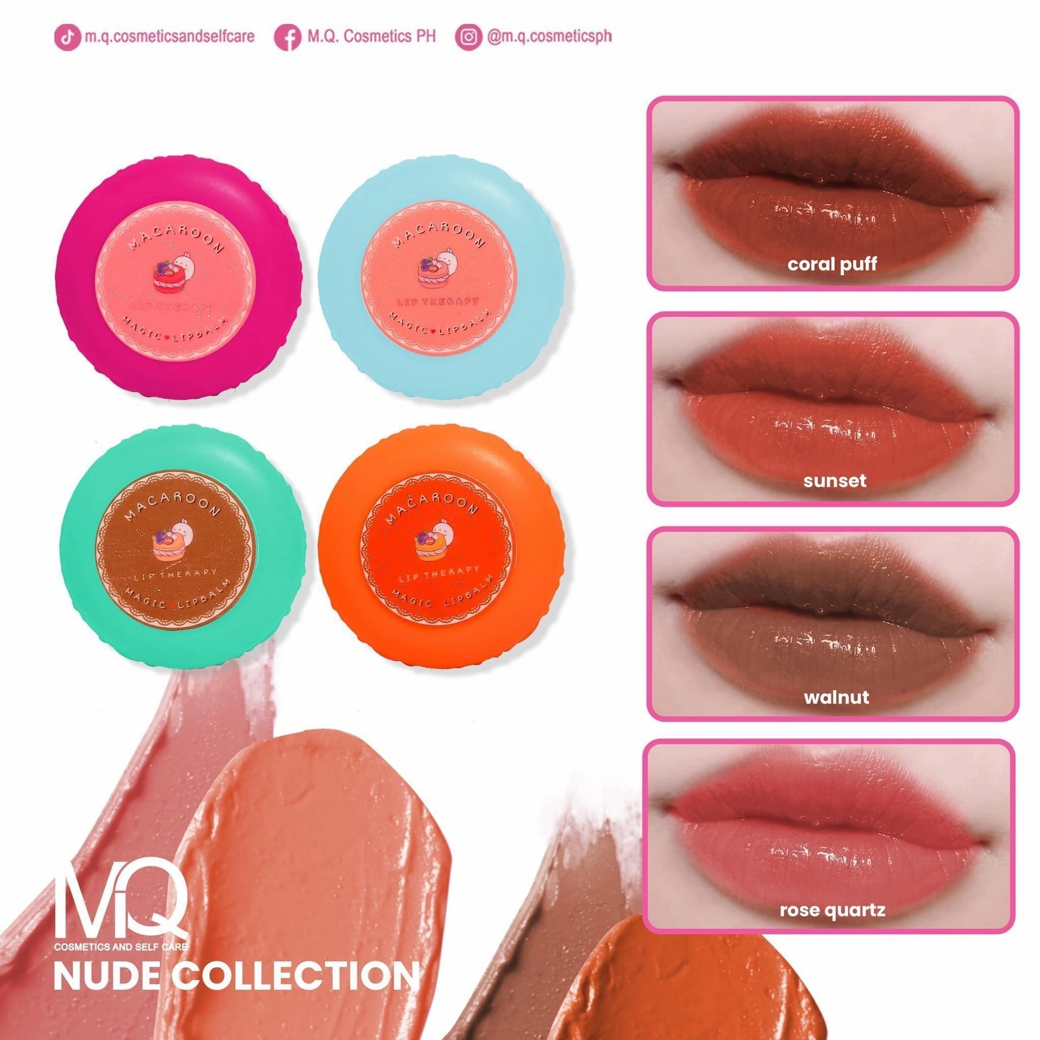 MQ Cosmetics Lip Therapy Magic Lip Balm in Sunset