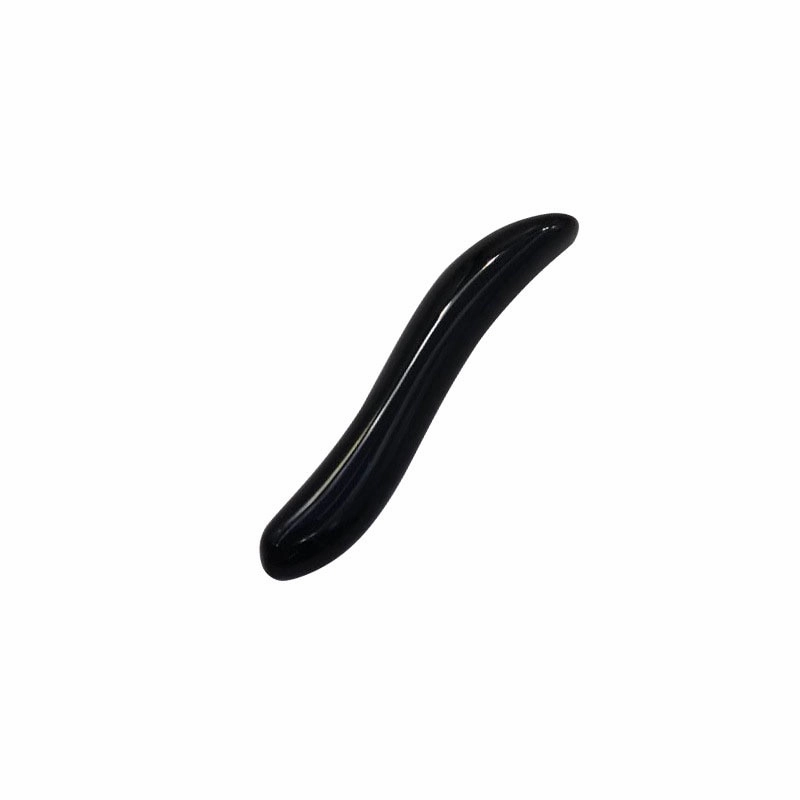 Natural Stone Guasha Massage Gouache Scraper For Face Jade Roller Massager Set Black Obsidian Gua Sha Board Facial SkinCare Tool