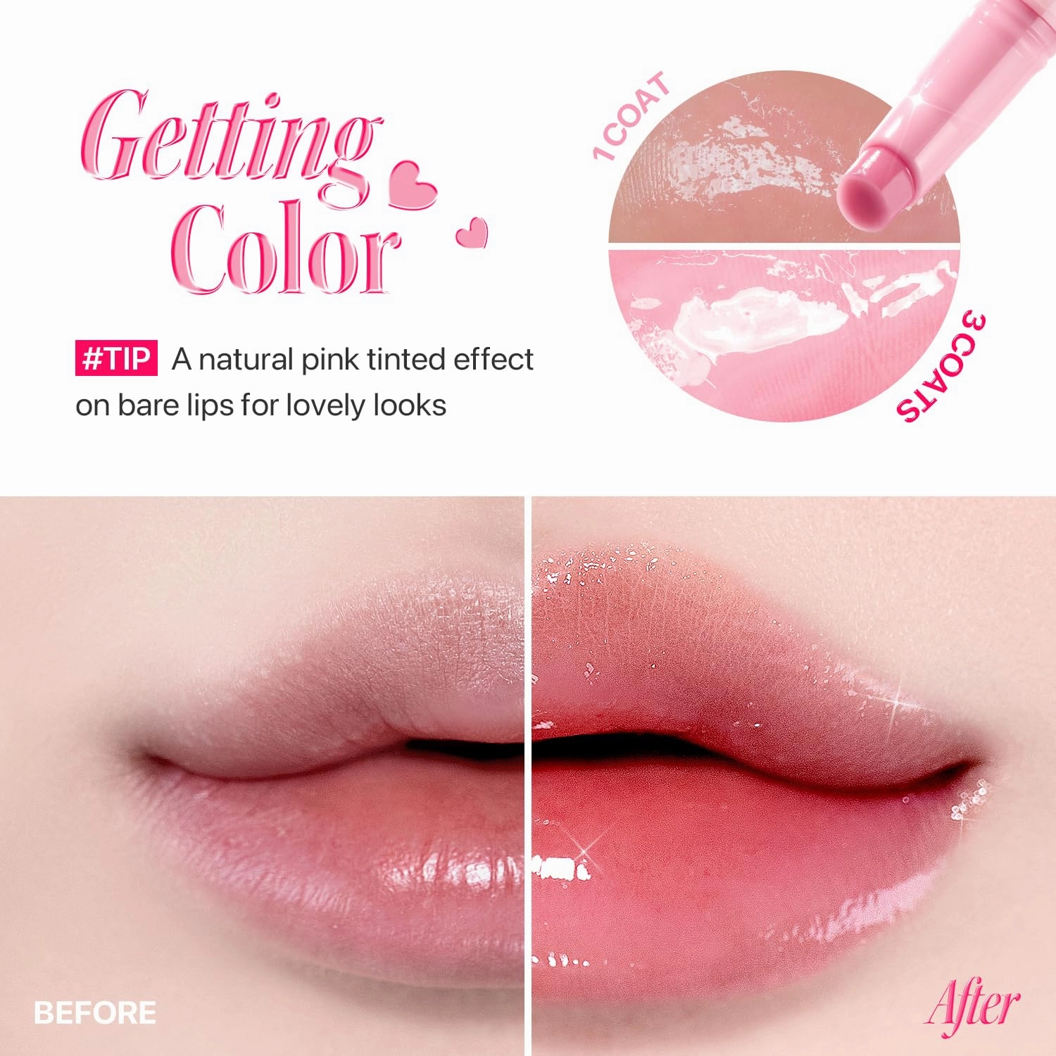 Nature Republic HONEY MELTING LIP PLUMPING (11 PINK) SOFT LIP STICK Tint & Plump Hydrating Gloss, Moisturizing balms, Volumizing formula & Sheer tint, Glowy Finish, korean make up