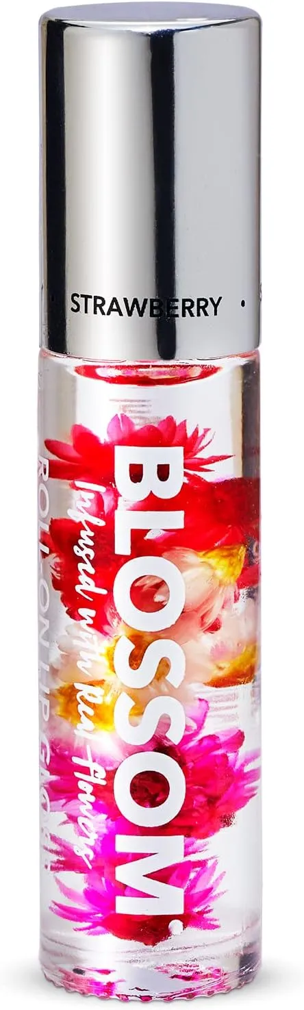 New Blossom TropiCali - Roll-On Lip Gloss in Strawberry Shortcake!