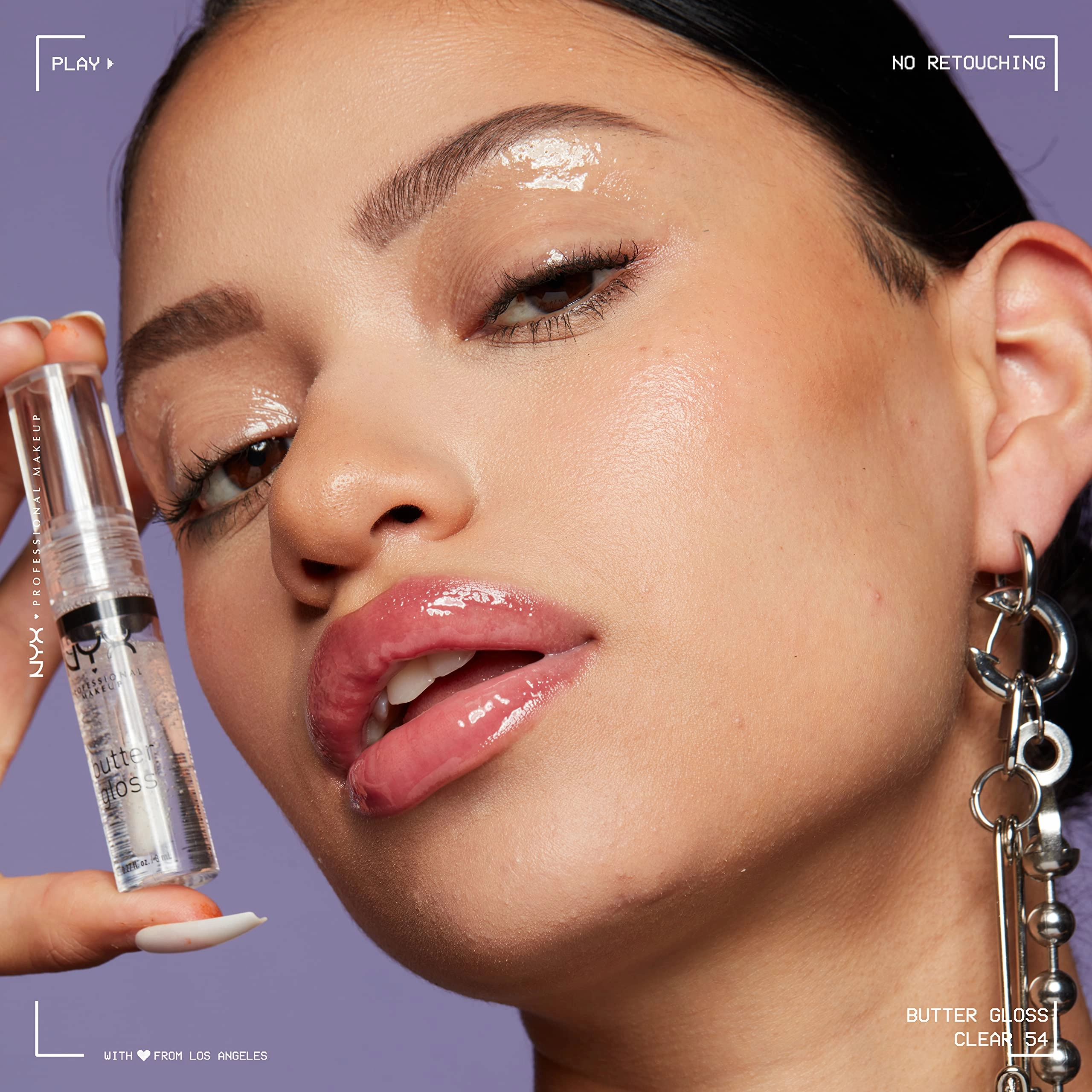 NYX Butter Gloss Non-Sticky Lip Gloss | Sugar Glass