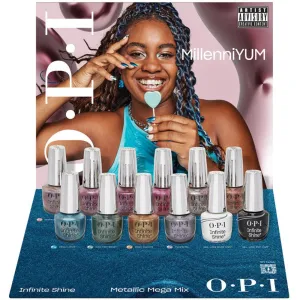 OPI Infinite Shine - Metallic Mega Mix Collection - Fall 2024 - 12 Piece Display