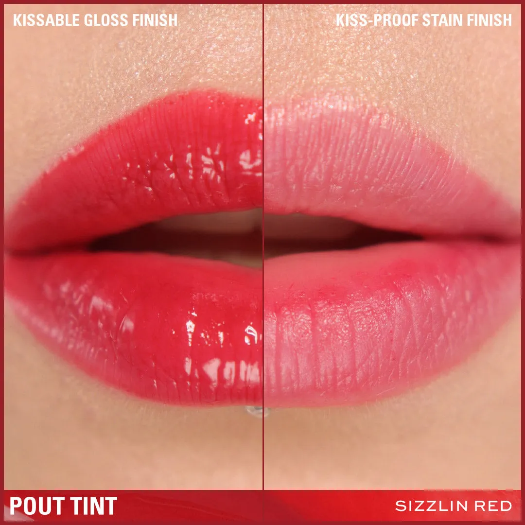 Revolution Pout Tint Sizzlin Red
