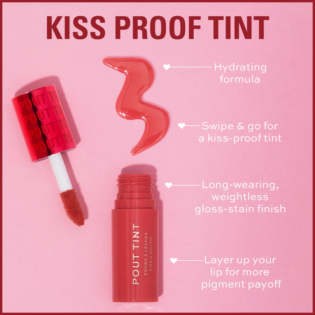 Revolution Pout Tint Sizzlin Red