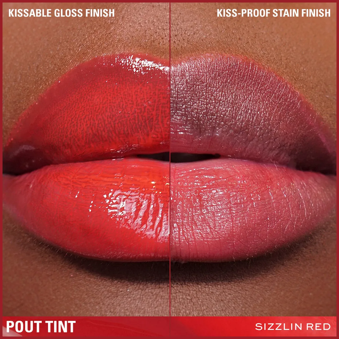 Revolution Pout Tint Sizzlin Red