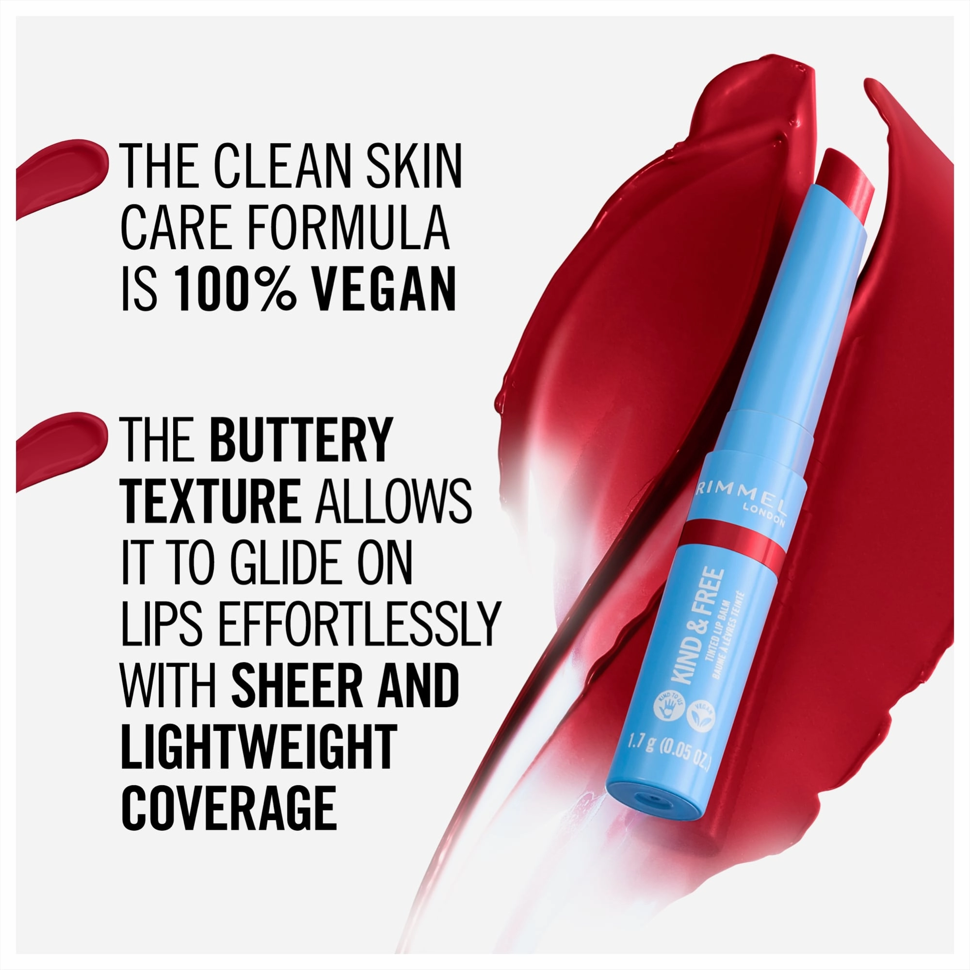 Rimmel London Kind & Free Tinted Lip Balm 1.7g