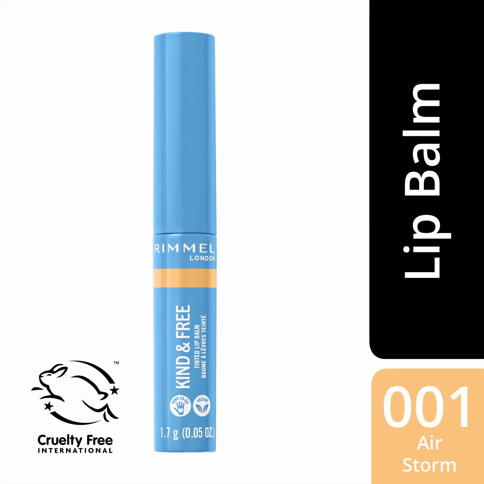 Rimmel London Kind & Free Tinted Lip Balm 1.7g