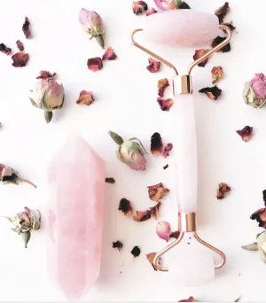 ROSE QUARTZ FACIAL ROLLER