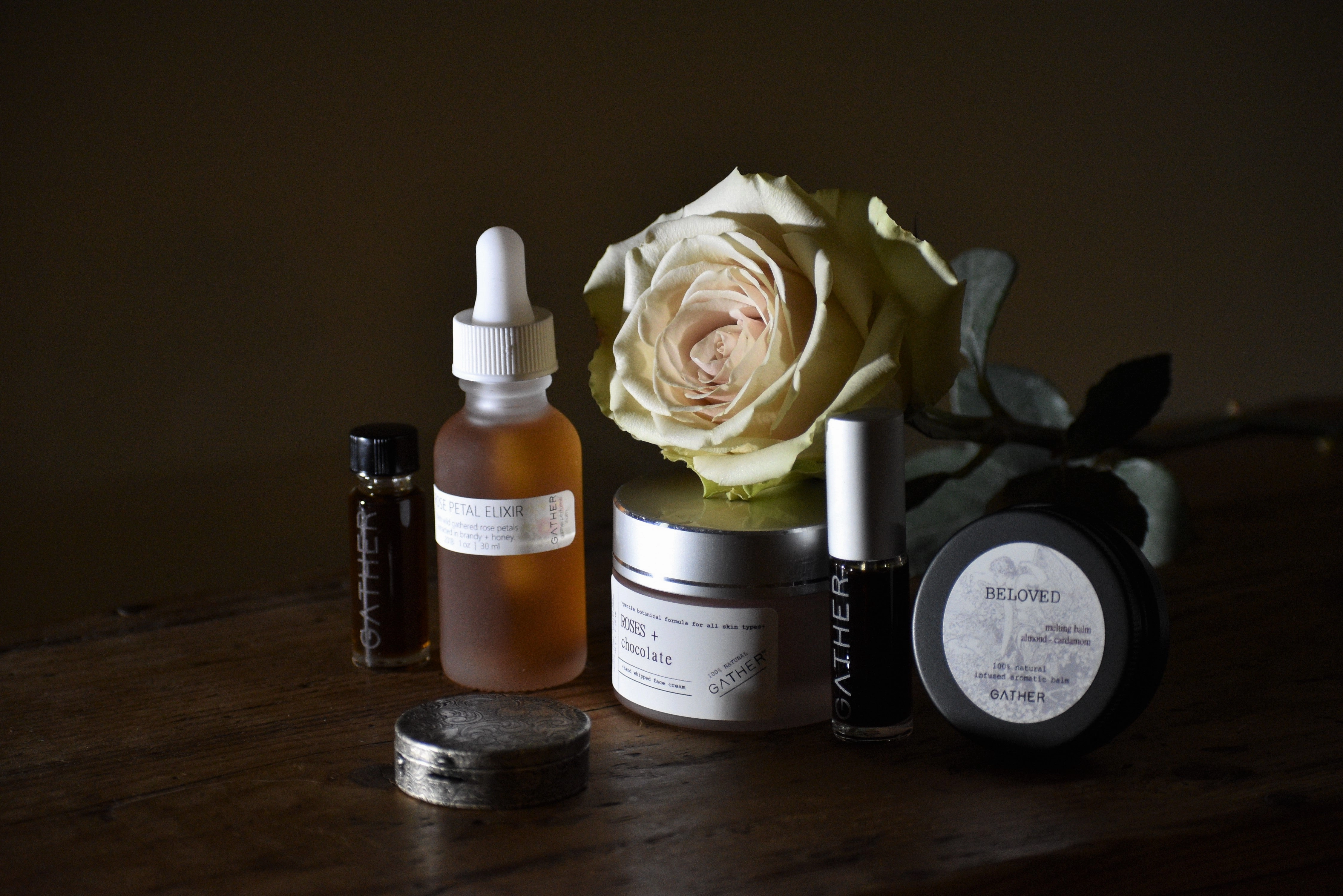 ROSES   CHOCOLATE - luxury hand whipped face cream - 100% natural
