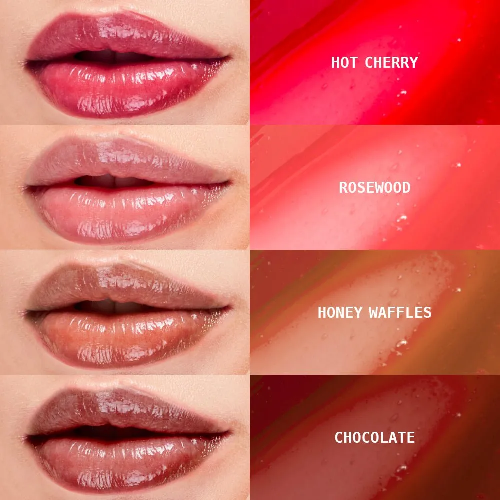 Ruby Kisses Lip Oil Booster – Intense Shine & Hydration | 11 Nourishing Shades