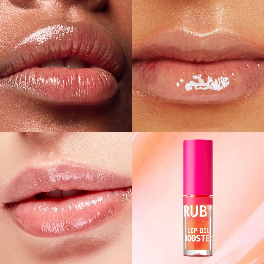 Ruby Kisses Lip Oil Booster – Intense Shine & Hydration | 11 Nourishing Shades