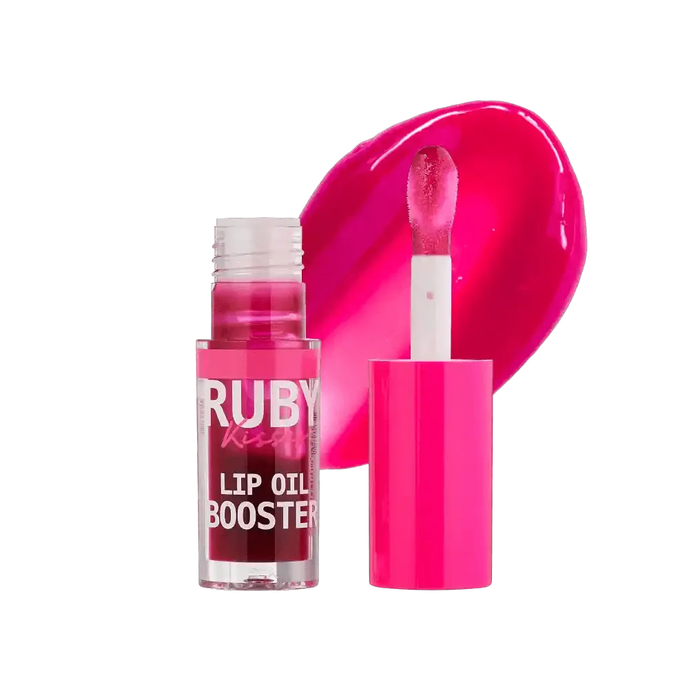 Ruby Kisses Lip Oil Booster – Intense Shine & Hydration | 11 Nourishing Shades