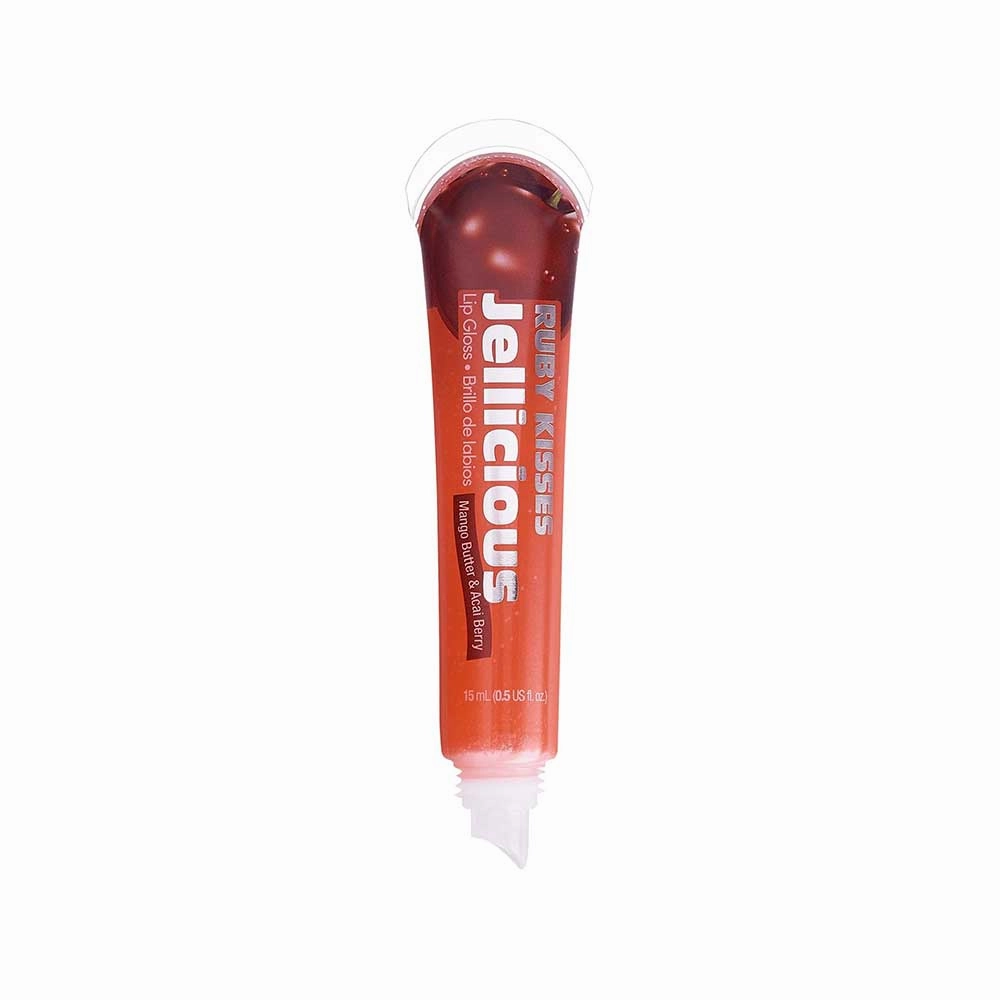 Ruby Kisses Jellicious Lip Gloss – Sweet Shine, Moisturizing Formula, Non-Sticky Finish | 9 Yummy Shades