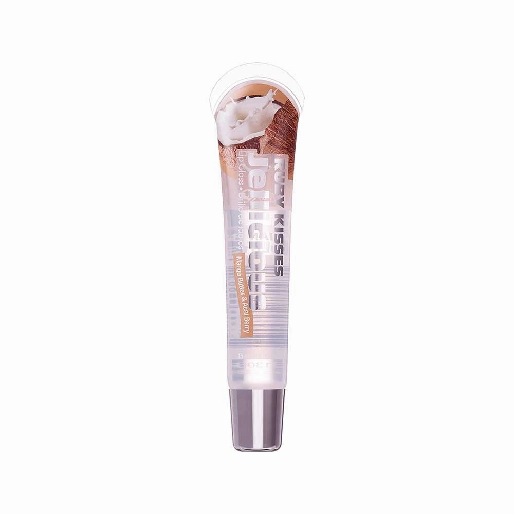 Ruby Kisses Jellicious Lip Gloss – Sweet Shine, Moisturizing Formula, Non-Sticky Finish | 9 Yummy Shades