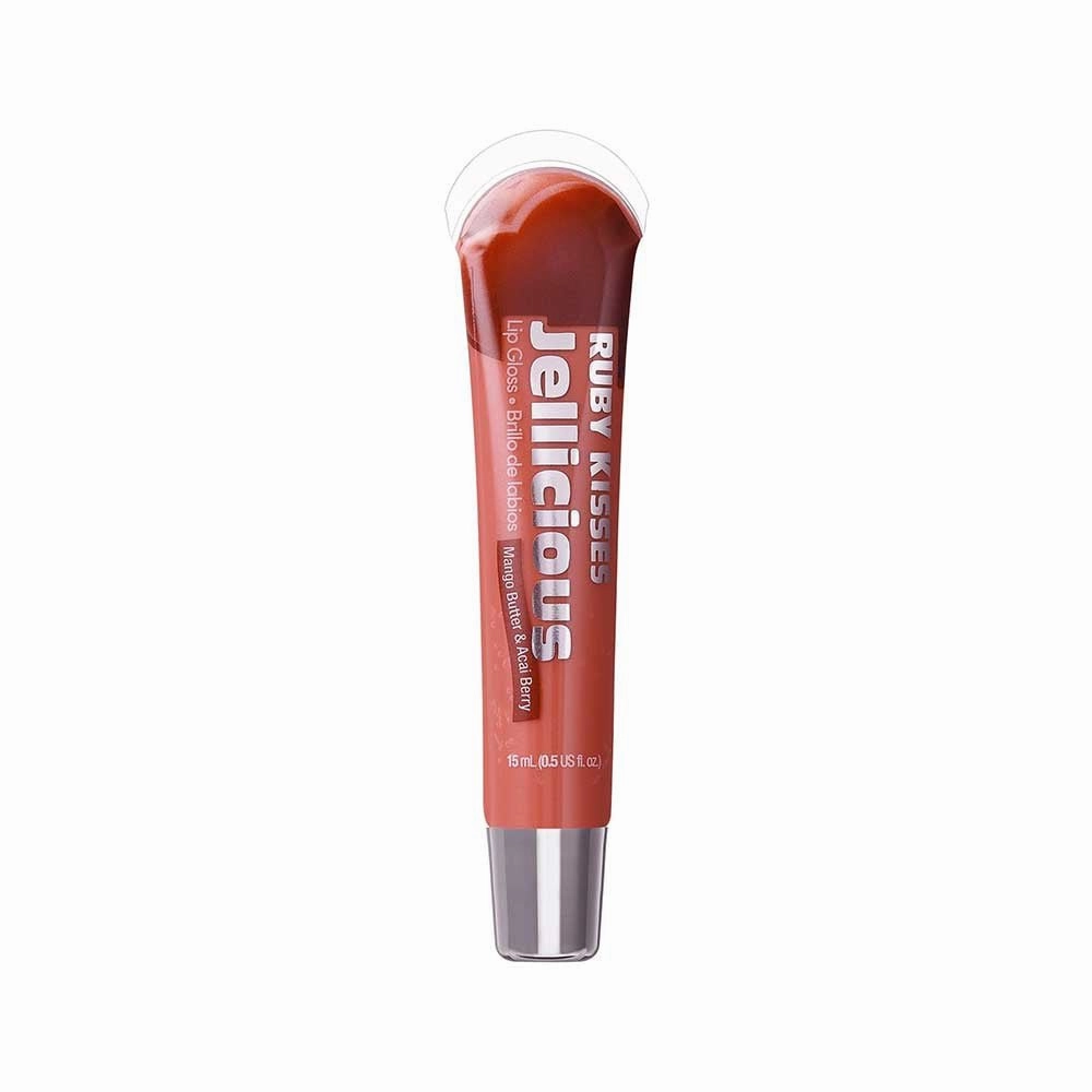 Ruby Kisses Jellicious Lip Gloss – Sweet Shine, Moisturizing Formula, Non-Sticky Finish | 9 Yummy Shades