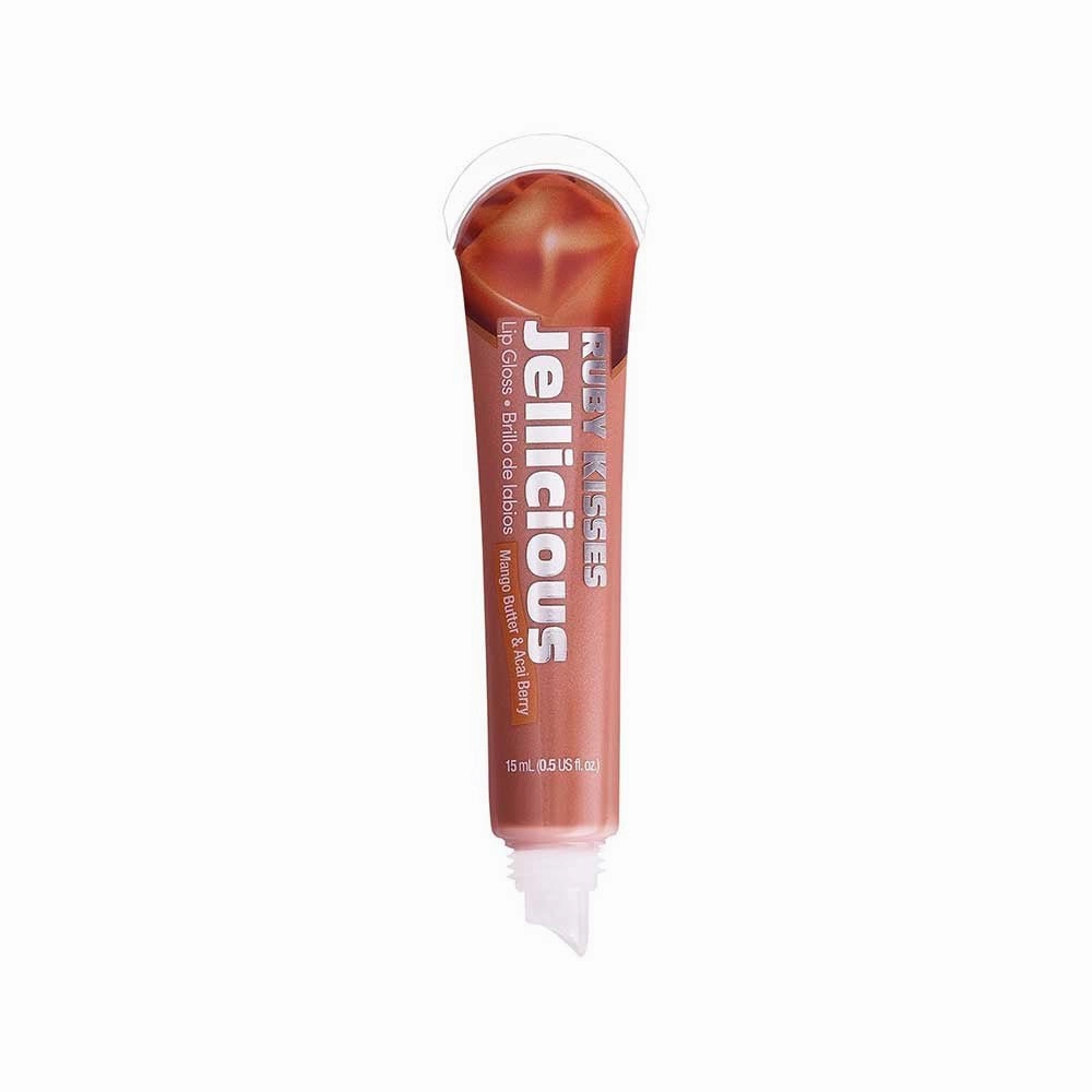 Ruby Kisses Jellicious Lip Gloss – Sweet Shine, Moisturizing Formula, Non-Sticky Finish | 9 Yummy Shades