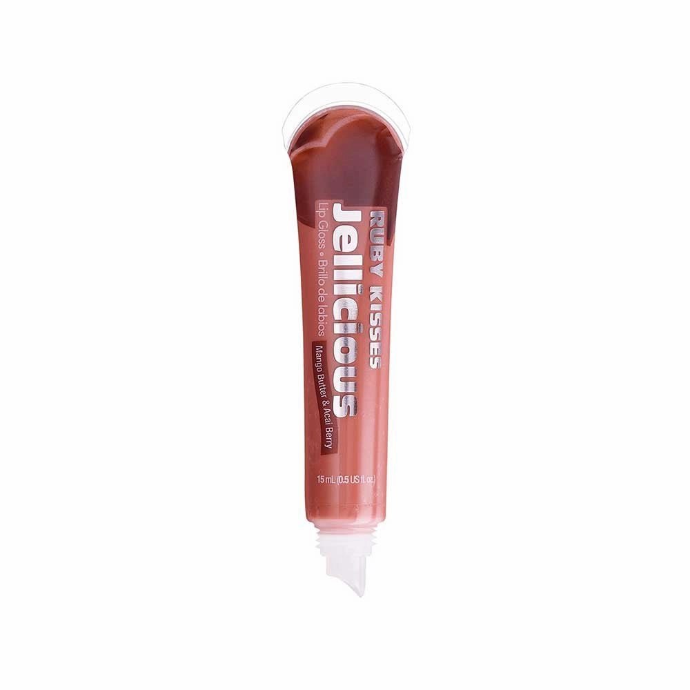Ruby Kisses Jellicious Lip Gloss – Sweet Shine, Moisturizing Formula, Non-Sticky Finish | 9 Yummy Shades