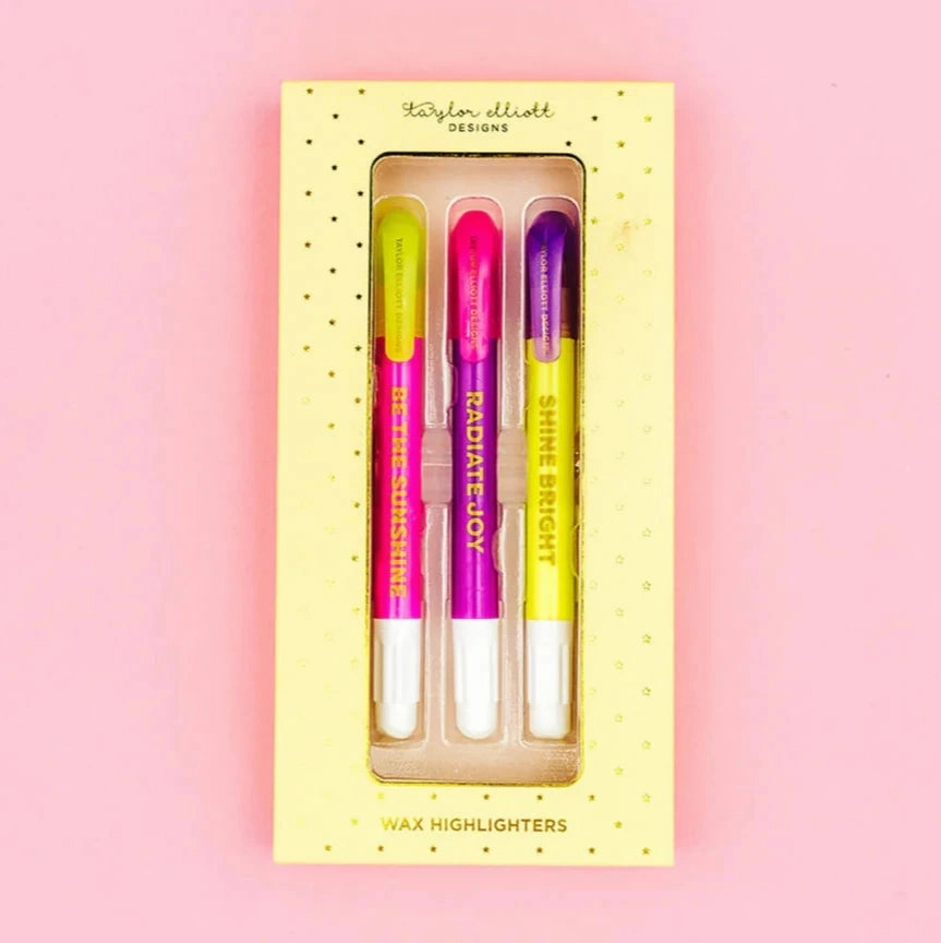 Shine Bright Wax Highlighter Set